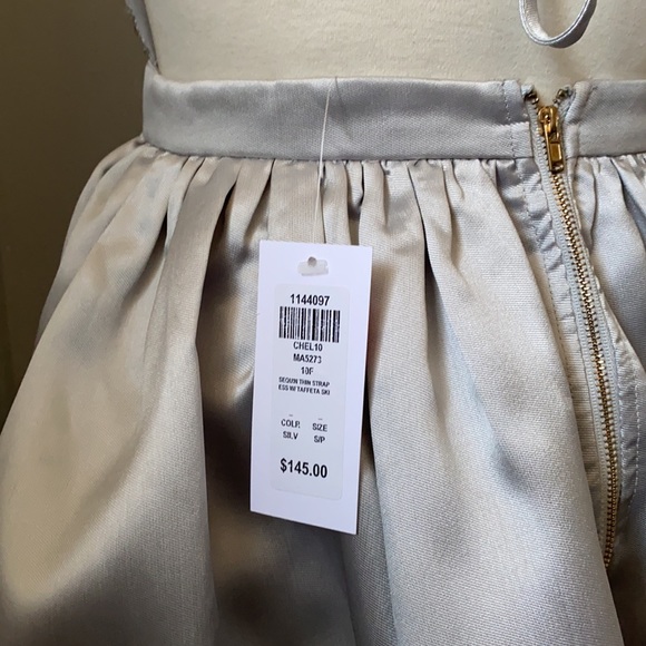 🏷️ SALE 🏷️ Silver Party Dress w/ Sequins - Picture 5 of 7